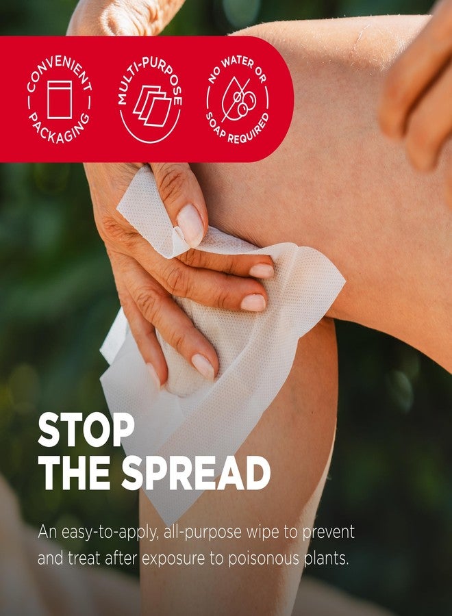 After Bite After Ivy Relief & Treatment Wipes - Fast Itch Relief for Poison Ivy, Oak & Sumac - 32 Count Portable Wipes for Outdoor Adventures - Image 3